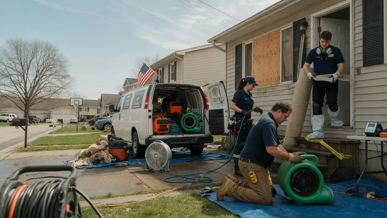 Water Damage Restoration in Van Buren, MO near me